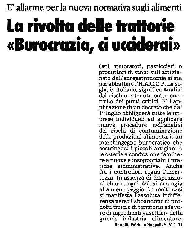 articolo la stampa