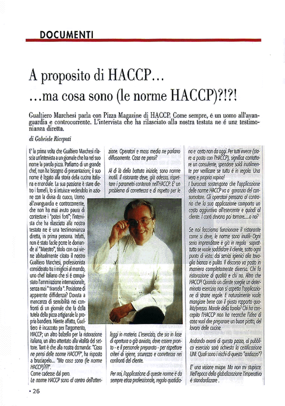 articolo pizza magazine