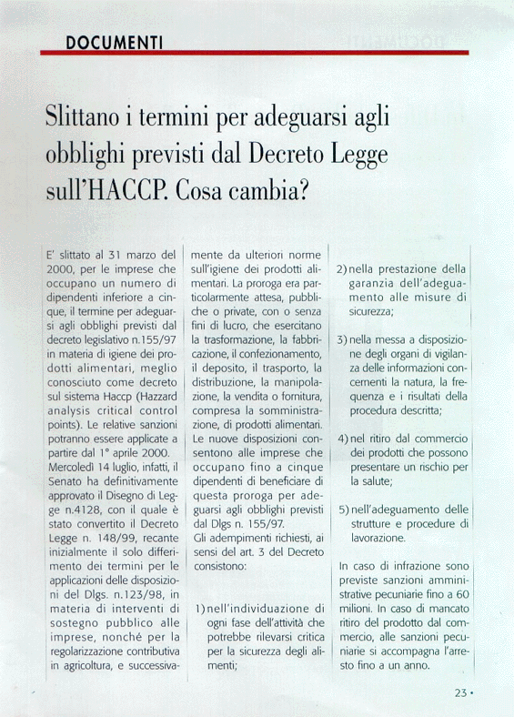 articolo pizza magazine