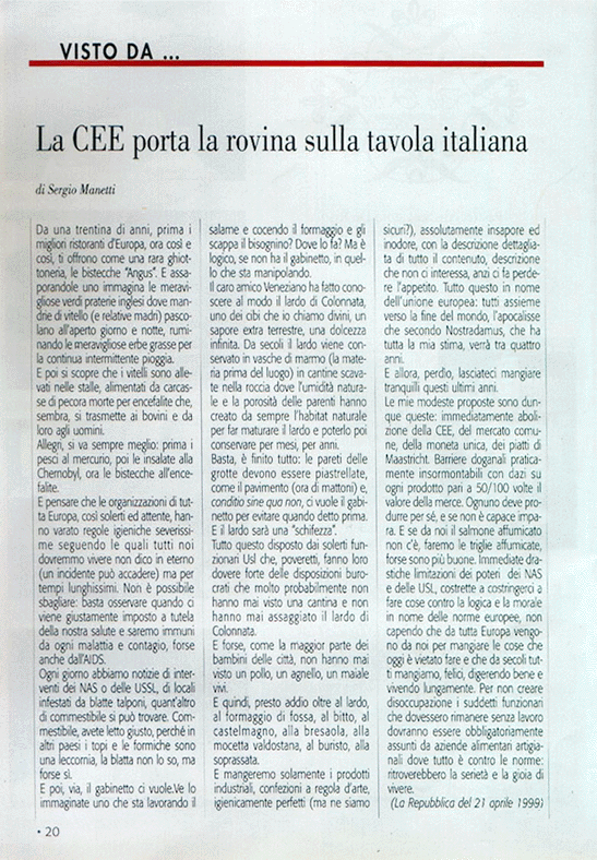 articolo pizza magazine