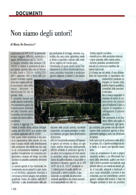 articolo pizza magazine