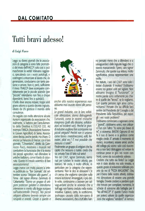 articolo pizza magazine