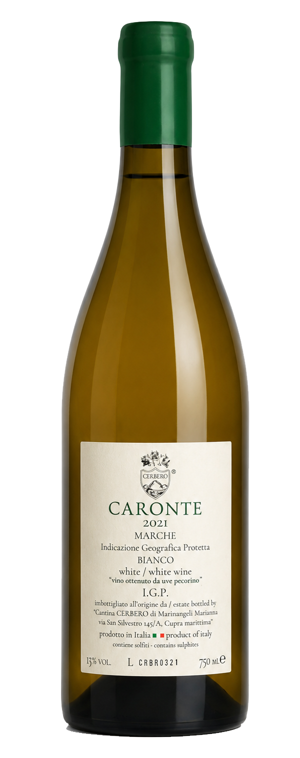 Caronte - retro etichetta